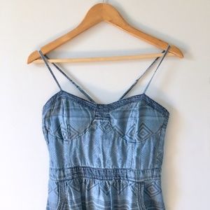 Zara Dresses - Tribal Chambray Dress Zara Dresses - Tribal Chambray Dress